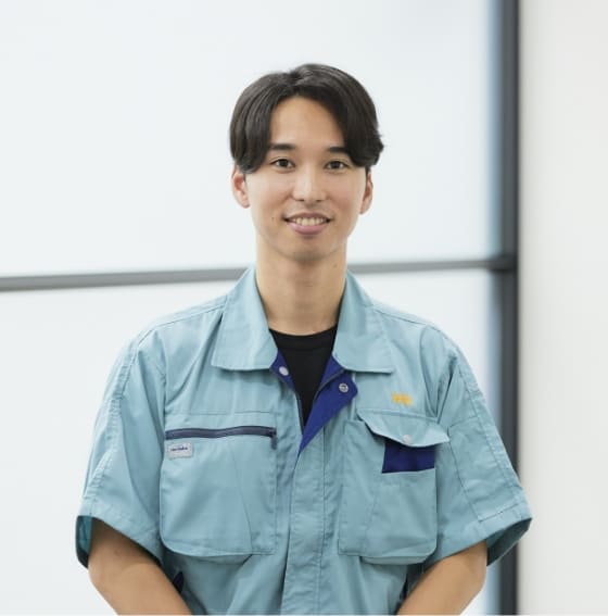 03営業部生産管理部中野 孝亮(2023年入社)