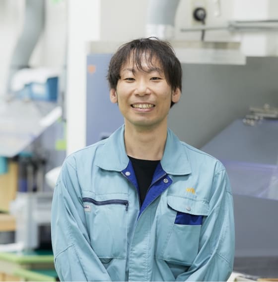 01製造部奥村 貴文(2022年入社)